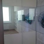 зеркальный шкаф-купе - работа нашей студии стекла в Самаре